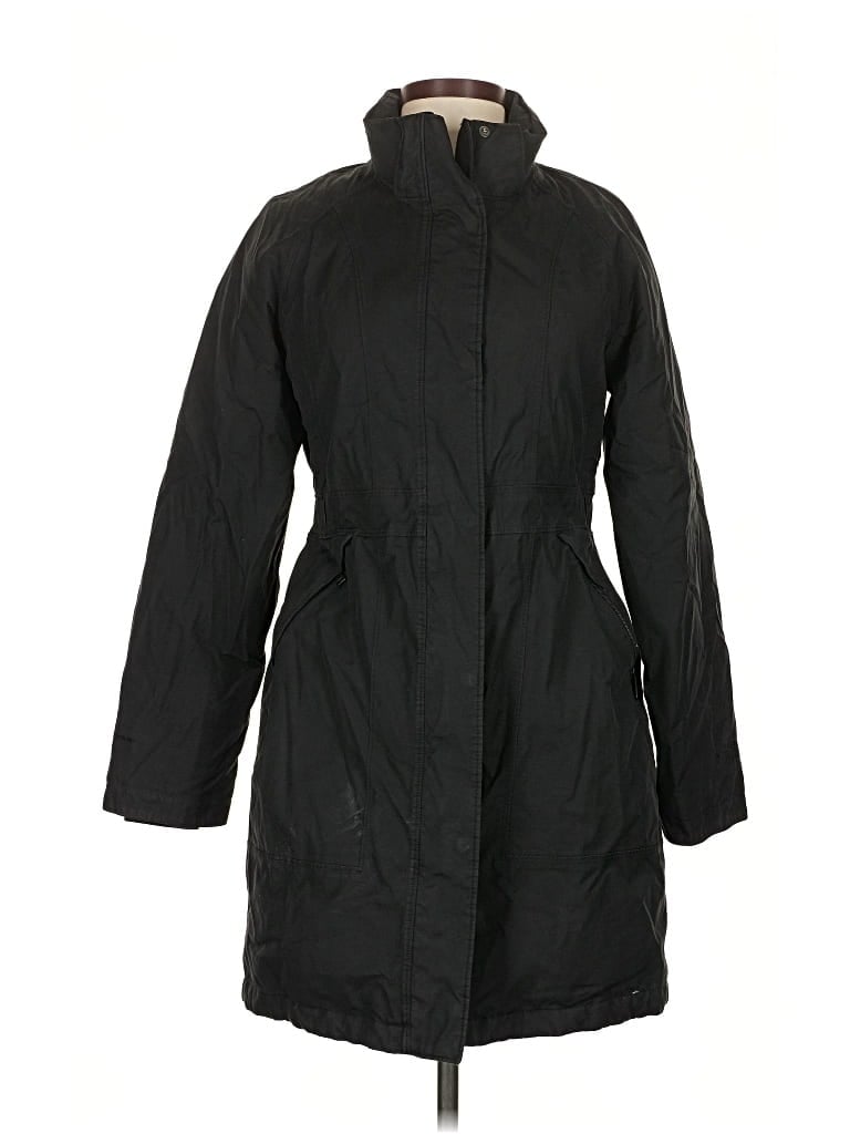 Pre-owned The North Face Raincoat In Black