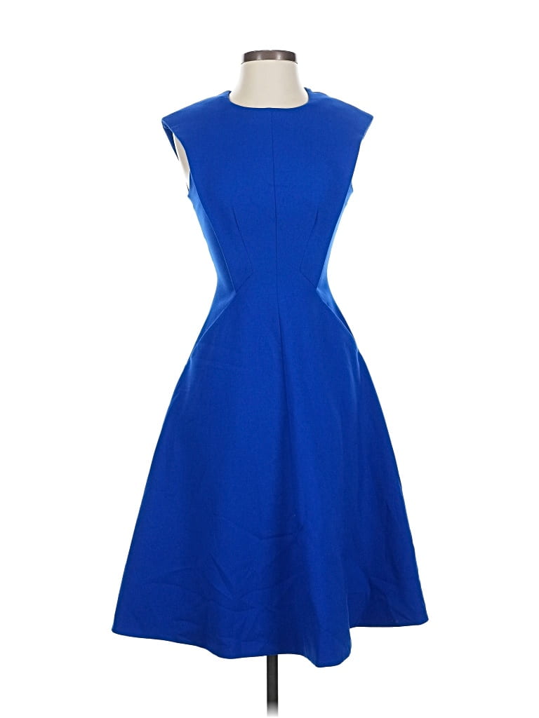 Pre-owned Karen Millen Cocktail Dress In Blue