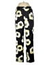 HUGO by HUGO BOSS 100% Polyester Floral Black Blue Casual Pants Size 6 - photo 1