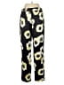 HUGO by HUGO BOSS 100% Polyester Floral Black Blue Casual Pants Size 6 - photo 2