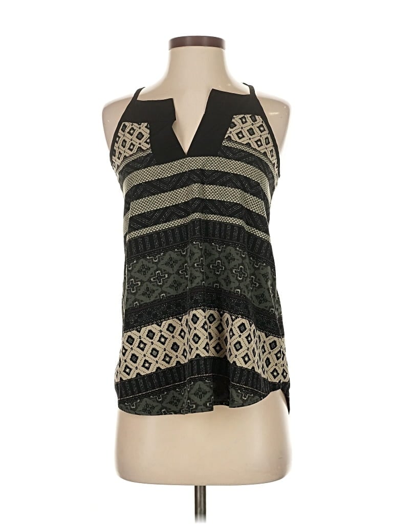 Pre-owned Athleta Sleeveless Blouse In Black