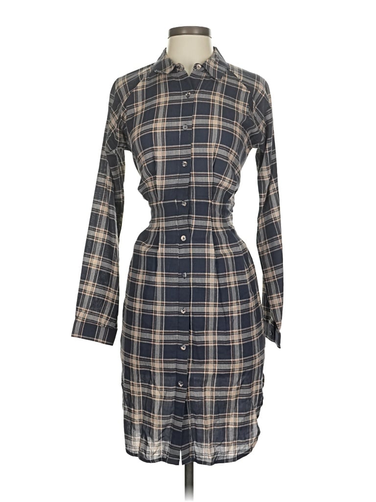 Pre-owned Joa Casual Dress In Gray