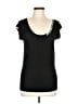 Yuka 100% Viscose Black Short Sleeve Top Size Lg (T3) - photo 1