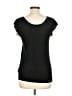 Yuka 100% Viscose Black Short Sleeve Top Size Lg (T3) - photo 2