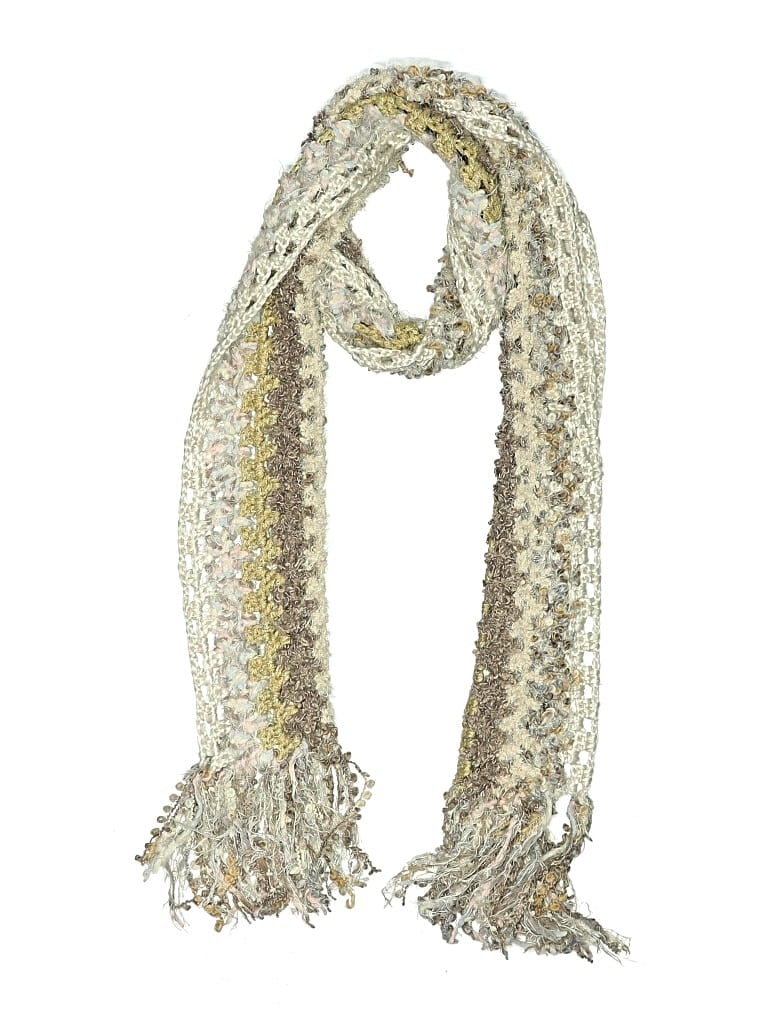 Pre-owned Steve Madden Scarf In White