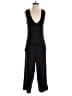 Quiz Solid Black Jumpsuit Size S - photo 1