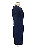 Cache Solid Blue Casual Dress Size XS - photo 4
