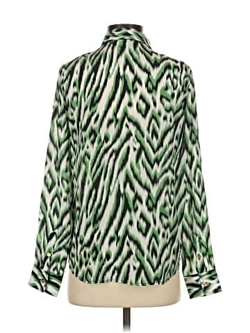 C. Wonder Long Sleeve Silk Top (view 2)