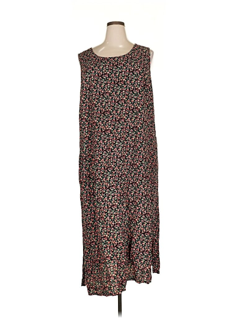 Pre-owned Positive Attitude Casual Dress In Black