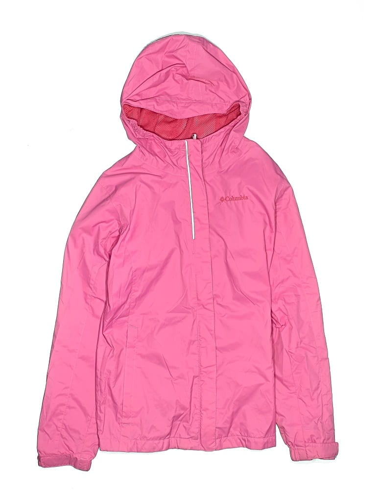 Pre-owned Columbia Kids' Jacket In Pink