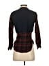 Assorted Brands Tweed Burgundy 3/4 Sleeve Blouse Size XS - photo 2
