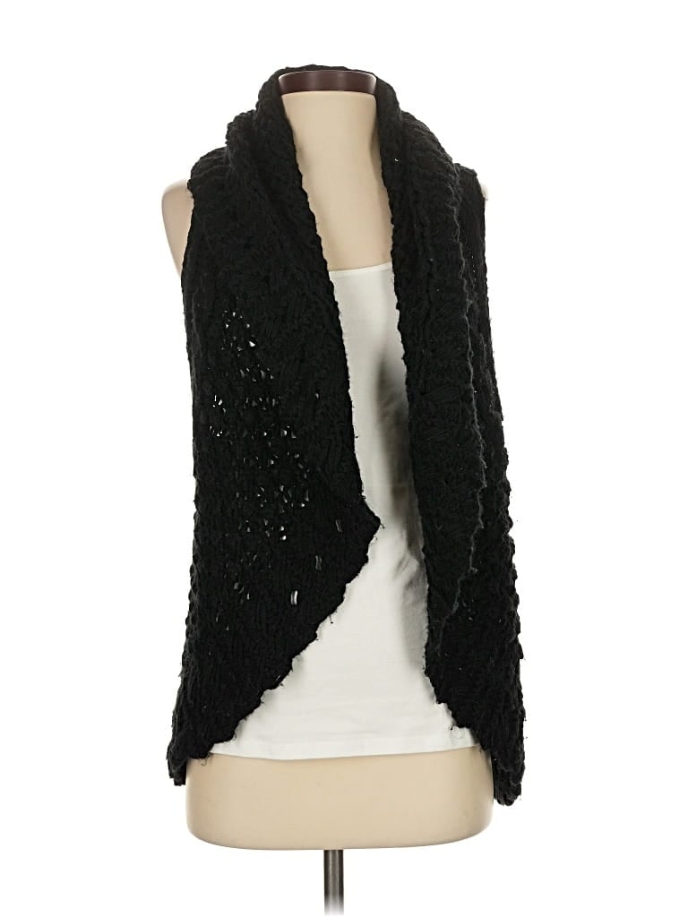 Pre-owned Adore Cardigan Sweater In Black
