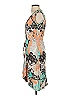 BCBGMAXAZRIA Print Gray Casual Dress Size XS - photo 5