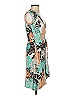 BCBGMAXAZRIA Print Gray Casual Dress Size XS - photo 4