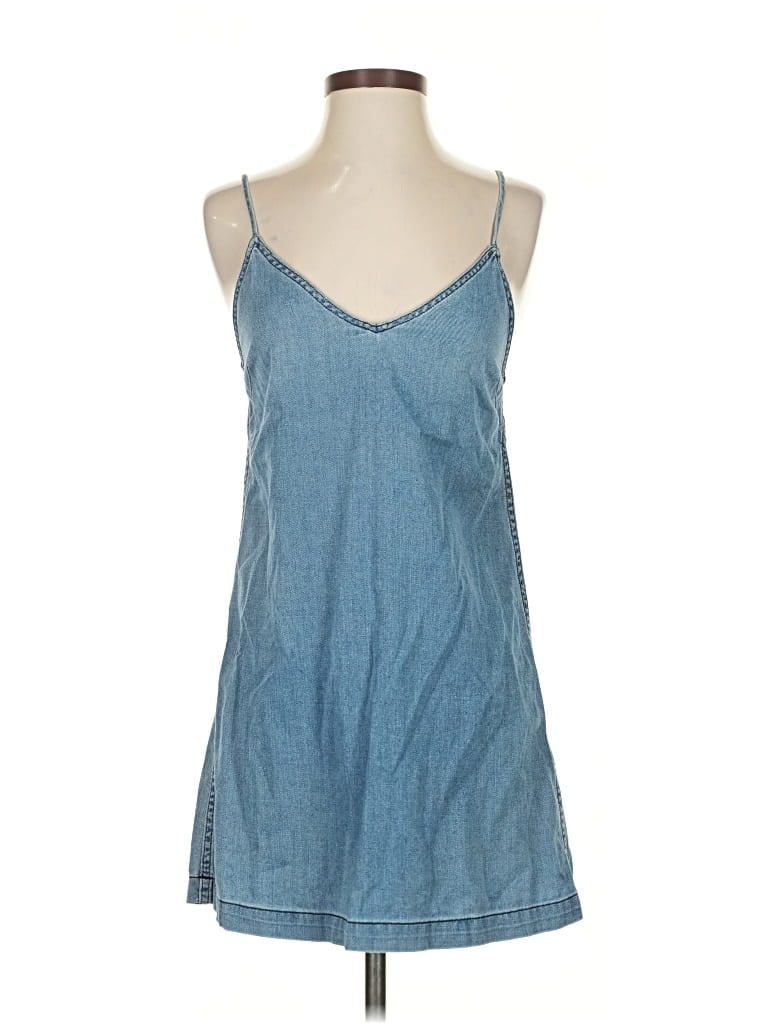 Pre-owned Wilfred Free Casual Dress In Blue