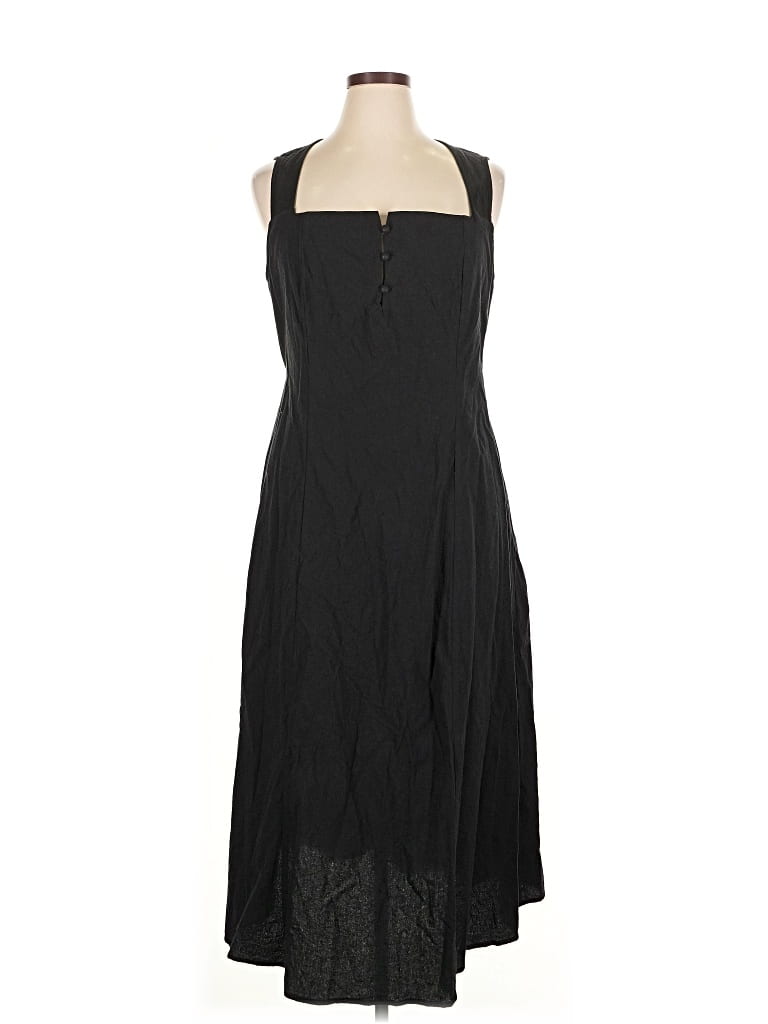 Pre-owned Shein Curve Casual Dress In Black