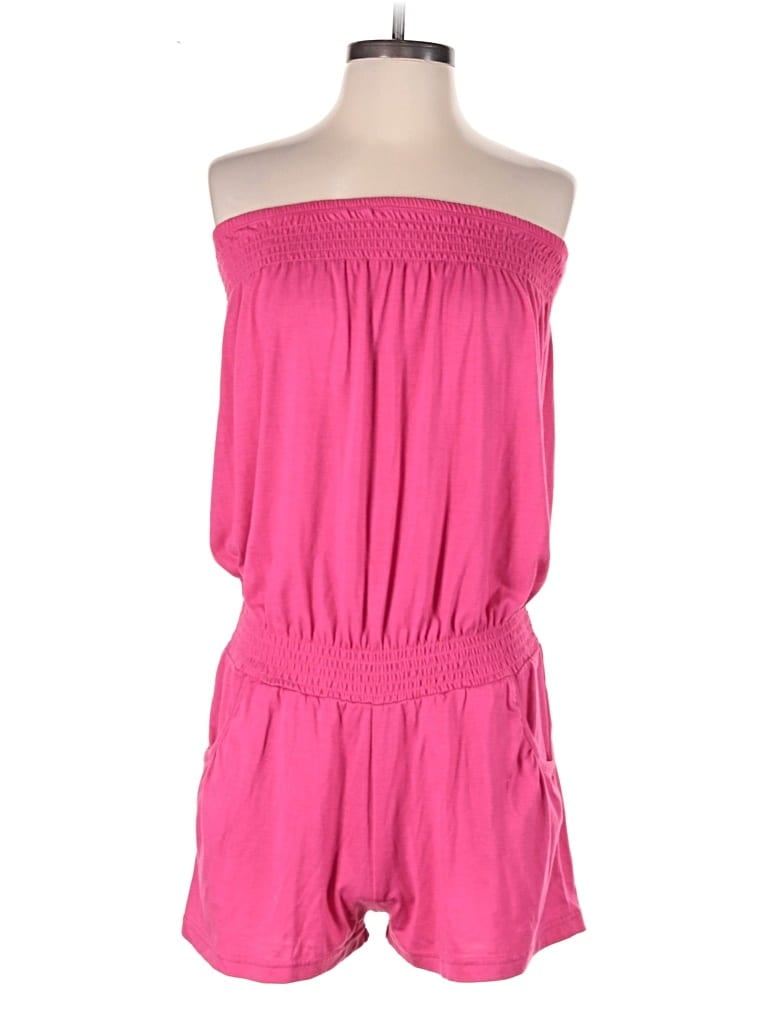 Pre-owned Venus Romper In Pink