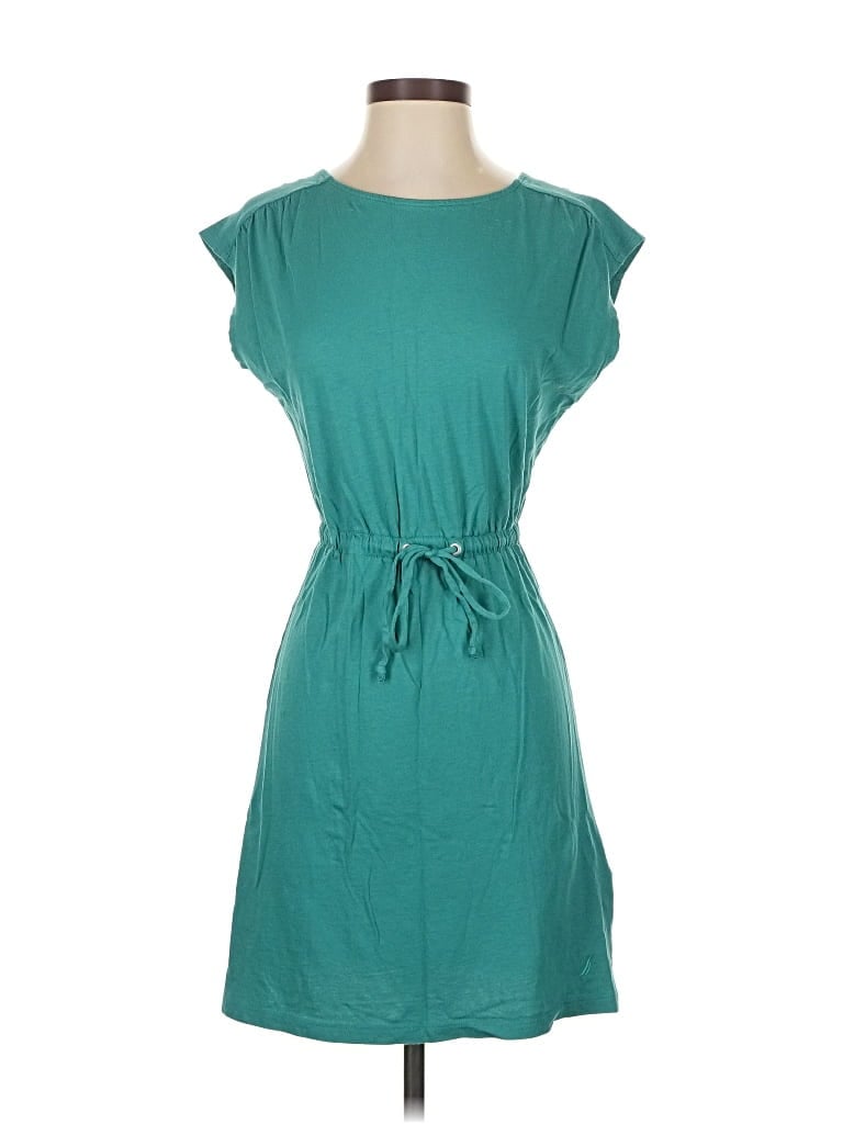 Pre-owned Nautica Casual Dress In Blue