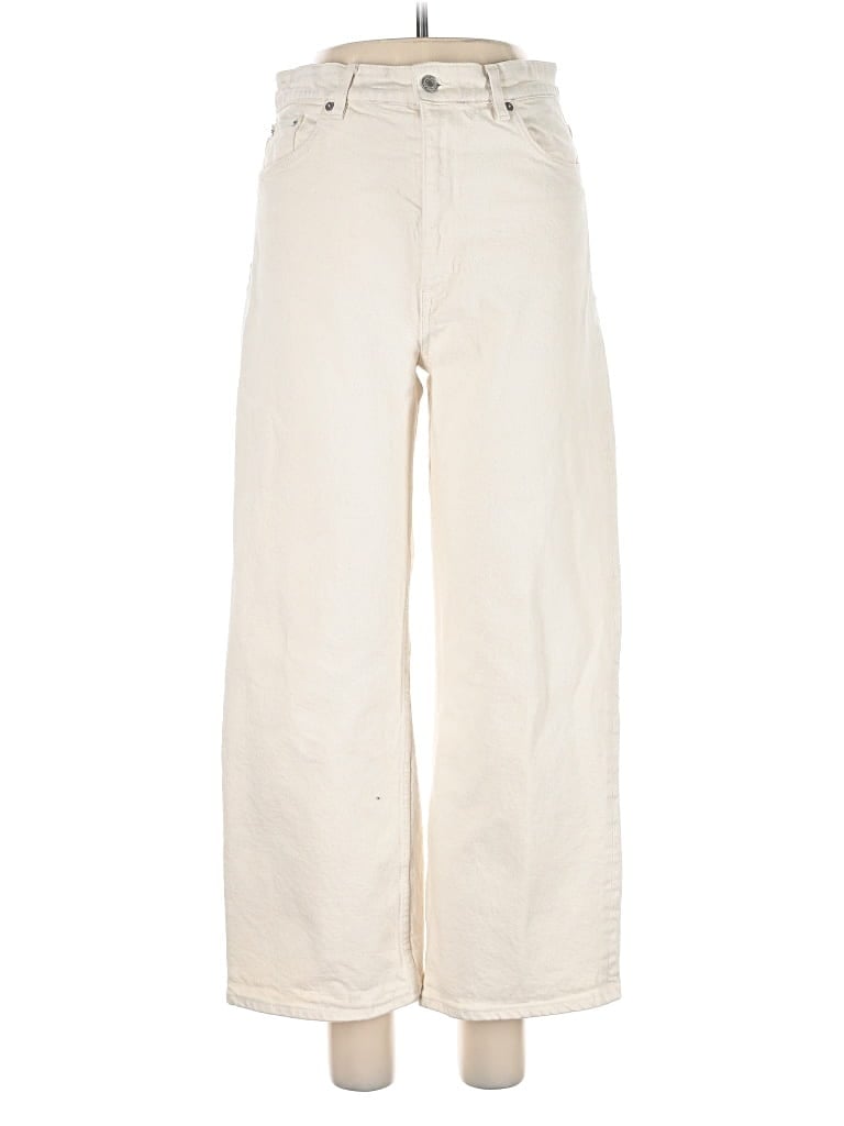 Pre-owned Los Angeles Atelier & Other Stories Jeans In White