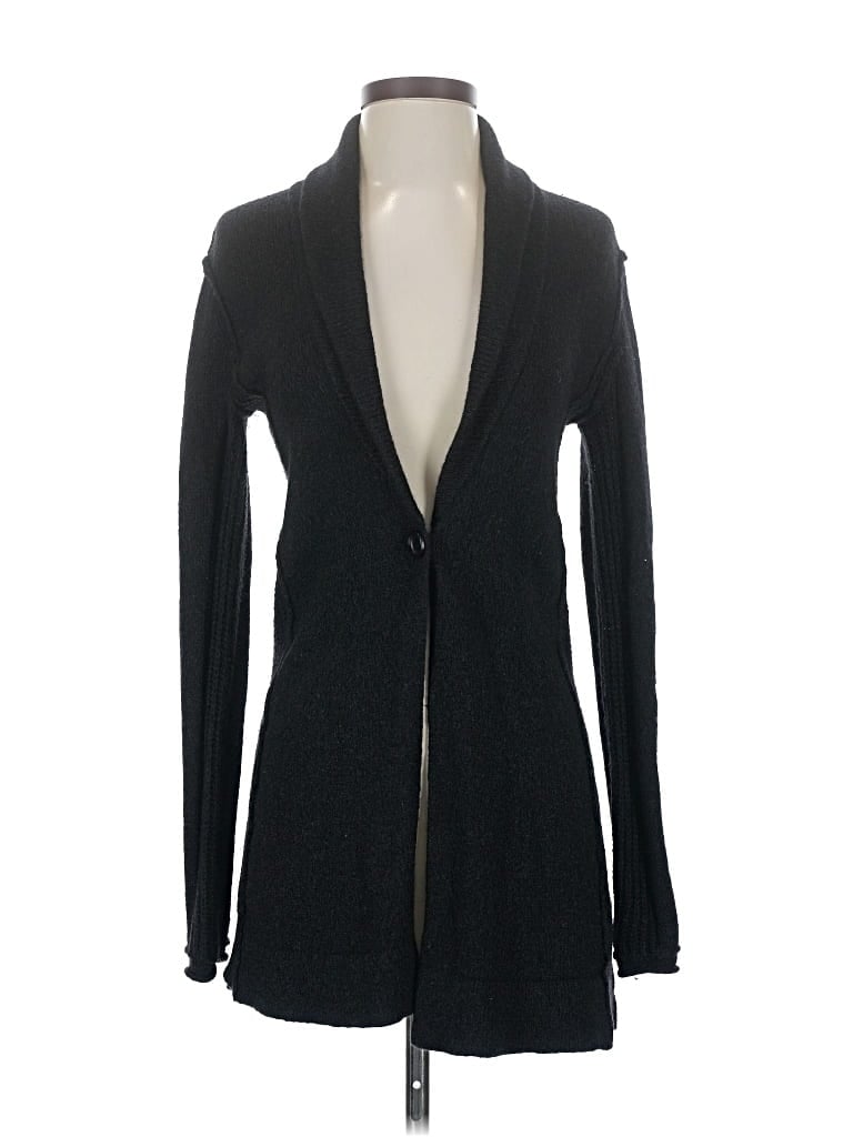 Pre-owned James Perse Cardigan Sweater In Black