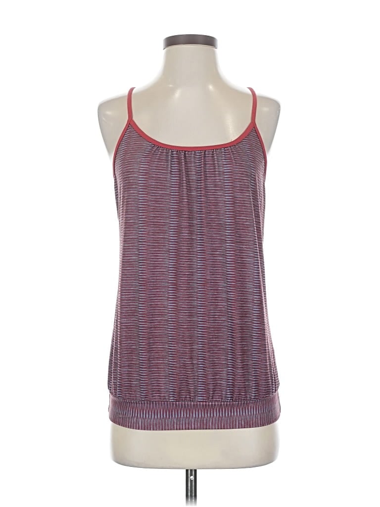 Pre-owned Prana Tank Top Red Halter Neckline Tops