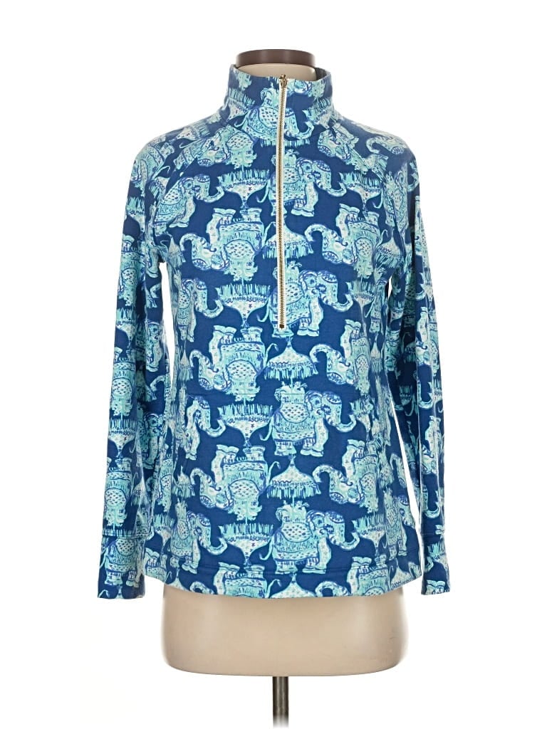 Pre-owned Lilly Pulitzer Pullover Sweater In Blue