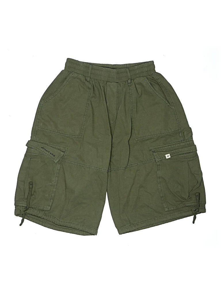 Pre-owned Assorted Brands Cargo Shorts In Green