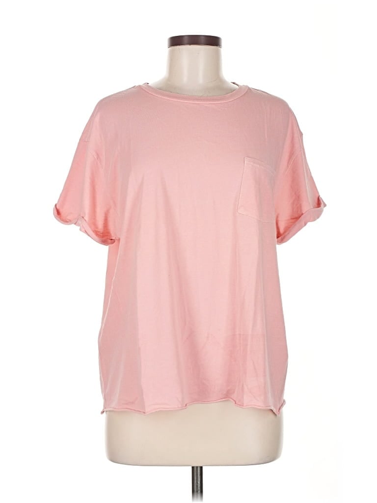 Pre-owned Frame Short Sleeve T-shirt In Pink