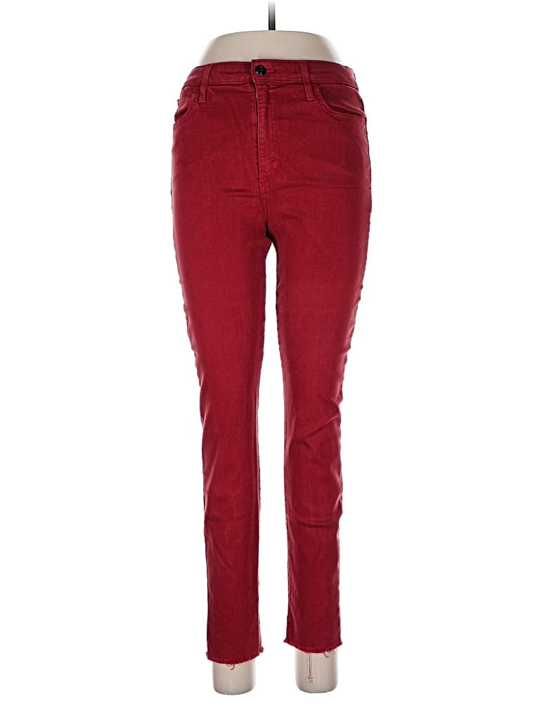 Pre-owned Joe's Jeans Jeggings In Red