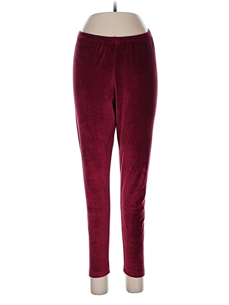 Pre-owned Old Navy Casual Pants In Burgundy