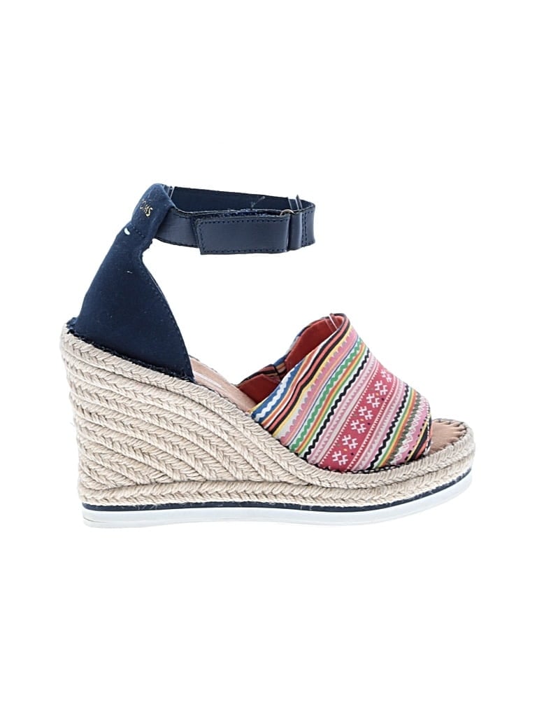 Pre-owned Toms Wedges In White