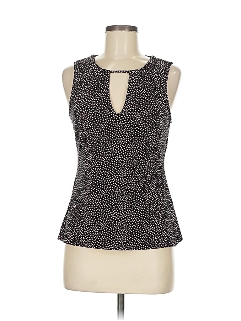 Pre-owned Express Outlet Sleeveless Blouse In Black