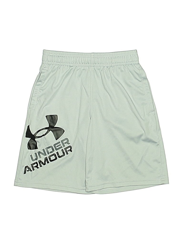 Pre-owned Under Armour Kids' Athletic Shorts In Green