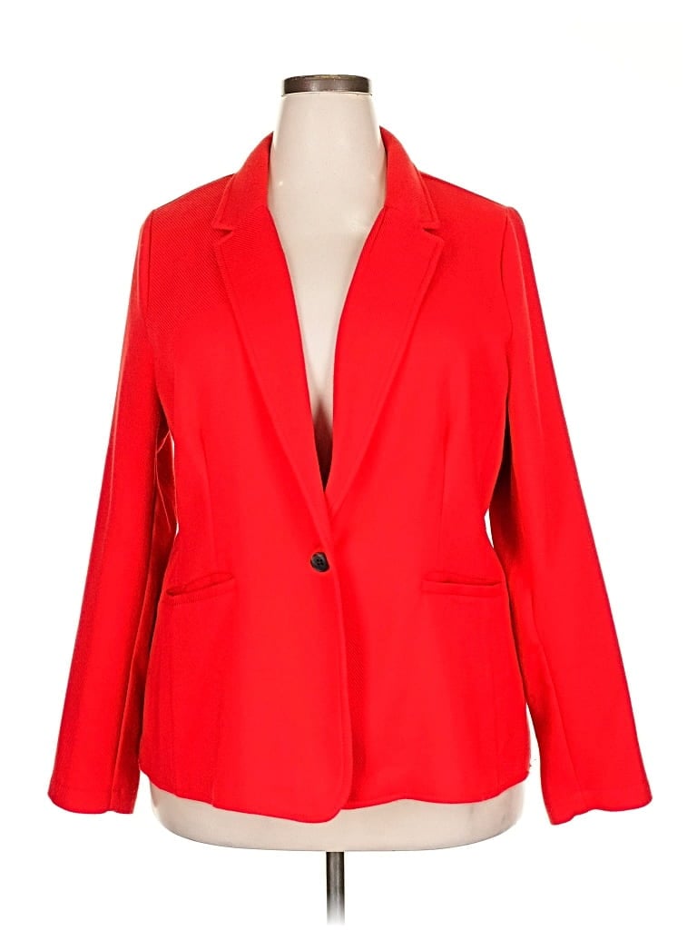 Pre-owned Old Navy Blazer Jacket In Red