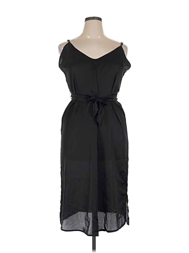 Pre-owned Boohoo Cocktail Dress In Black