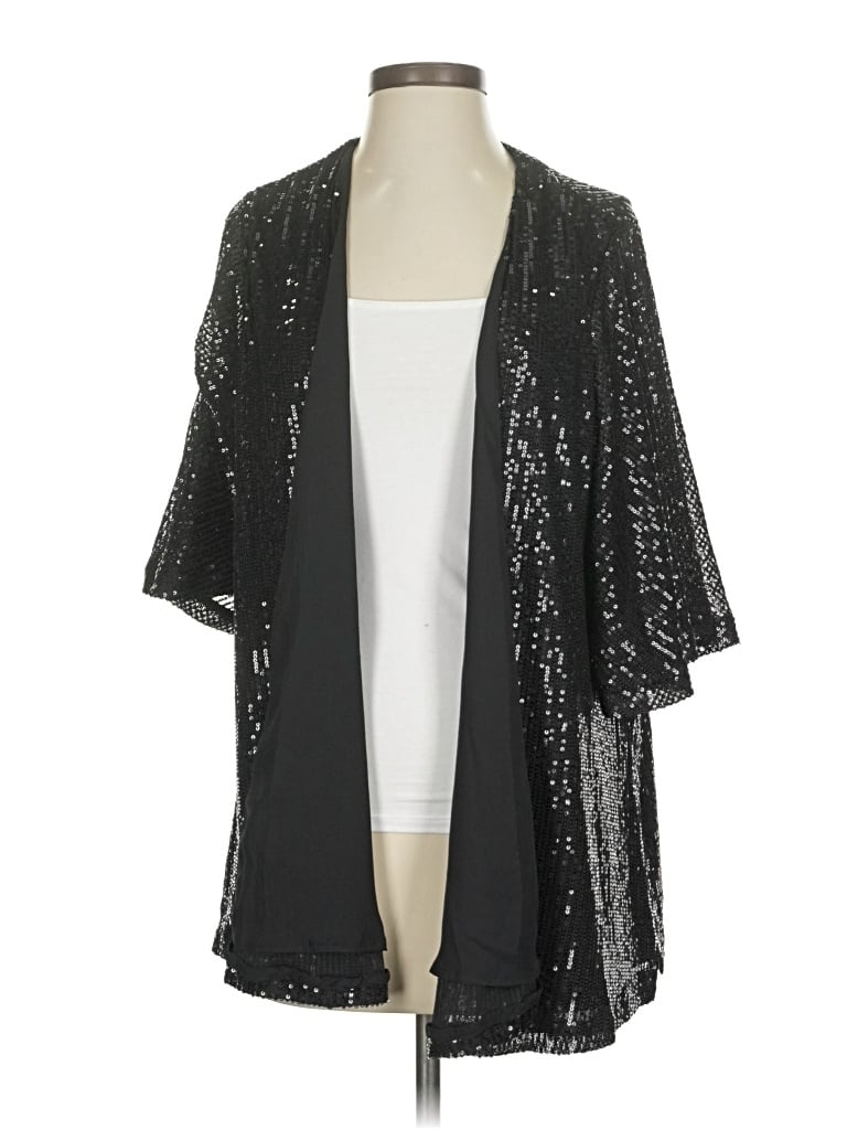 Pre-owned Savanna Jane Kimono In Black