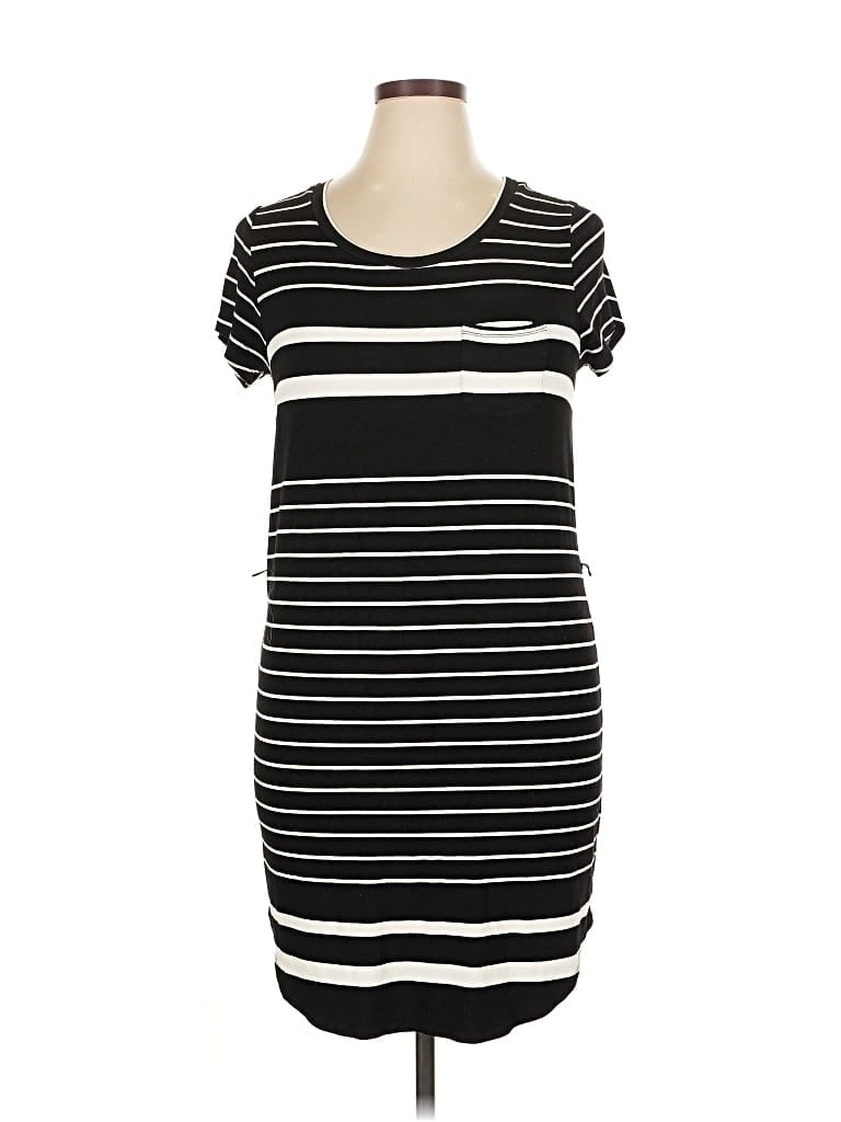 Pre-owned Merona Casual Dress In Black