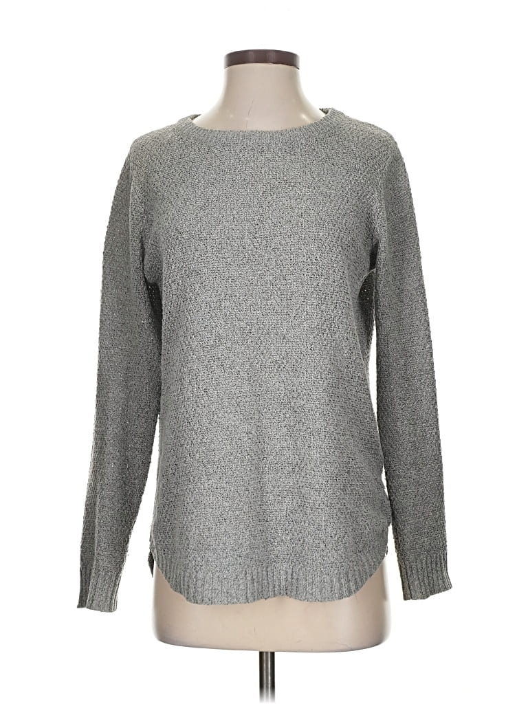 Pre-owned Pink Clover Pullover Sweater In Gray
