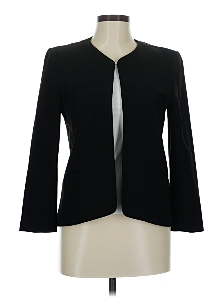 Pre-owned Ann Taylor Factory Blazer Jacket In Black