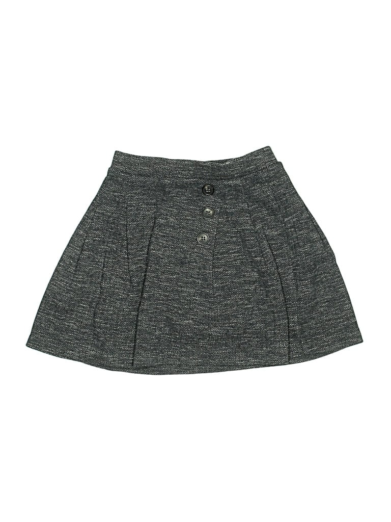 Pre-owned Zara Kids' Skirt In Gray