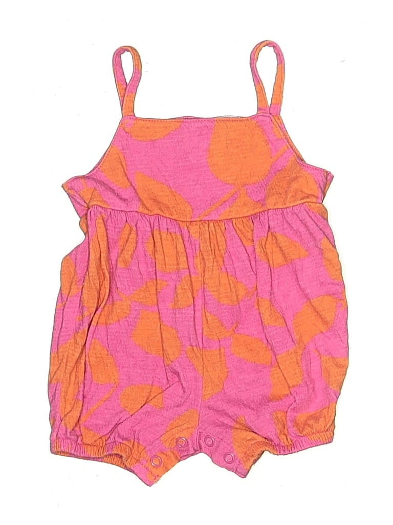 Pre-owned Child Of Mine By Carter's Babies' Romper In Pink