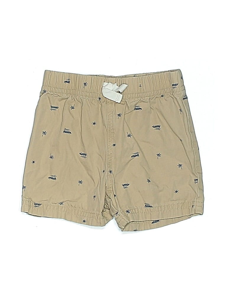 Pre-owned Carter's Babies' Khaki Shorts In Brown