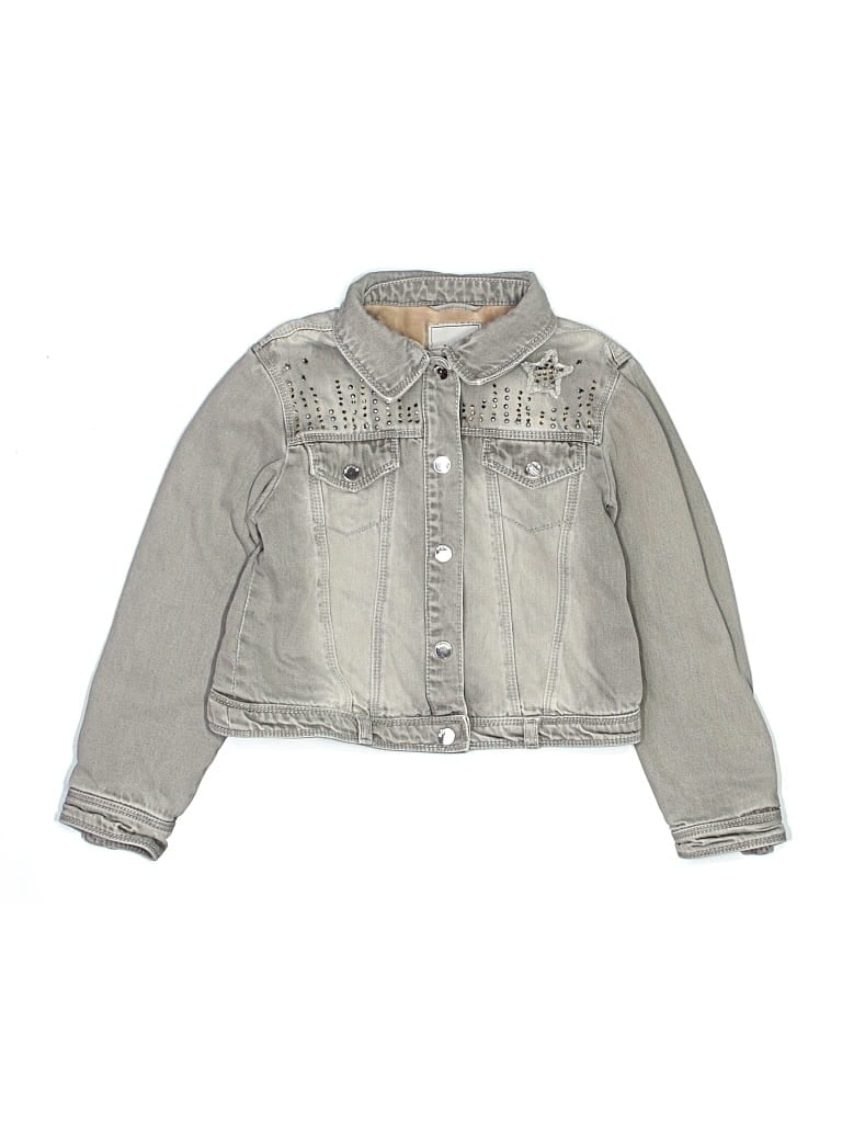 Pre-owned Mayoral Kids' Denim Jacket In Gray