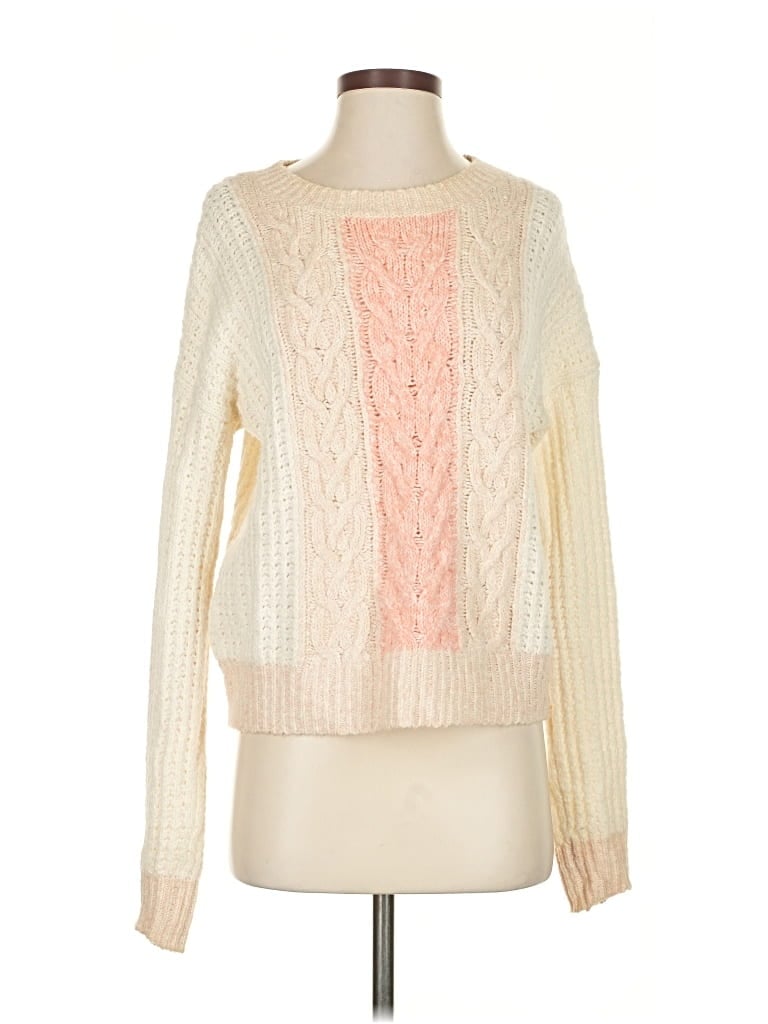 Pre-owned Sleeping On Snow Pullover Sweater In White