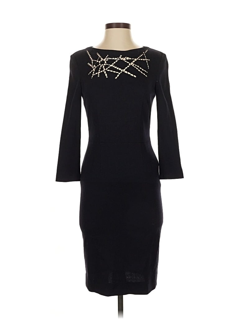 Pre-owned Escada Cocktail Dress In Black