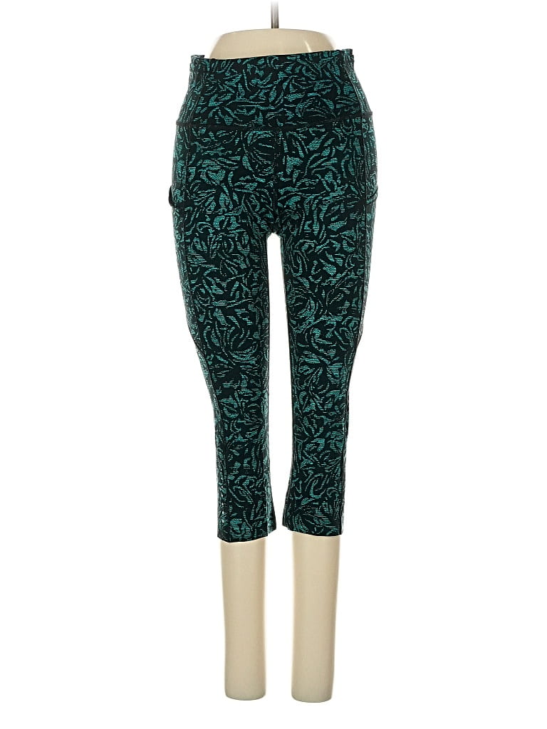 Pre-owned Lululemon Athletica Active Pants In Blue