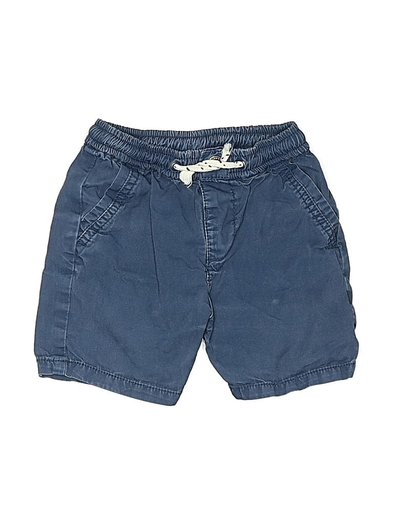 Pre-owned Zara Baby Kids' Denim Shorts In Blue