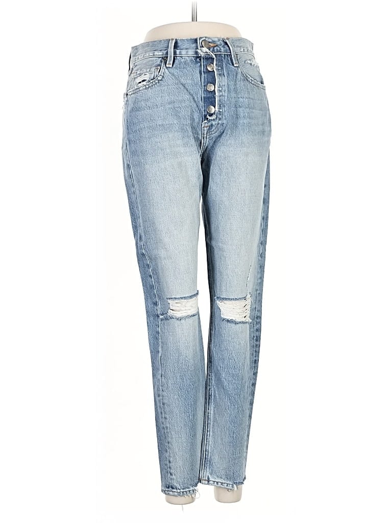 Pre-owned Frame Jeans In Blue