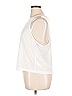 Athleta 100% Polyester White Sleeveless T-Shirt Size 1X - photo 5