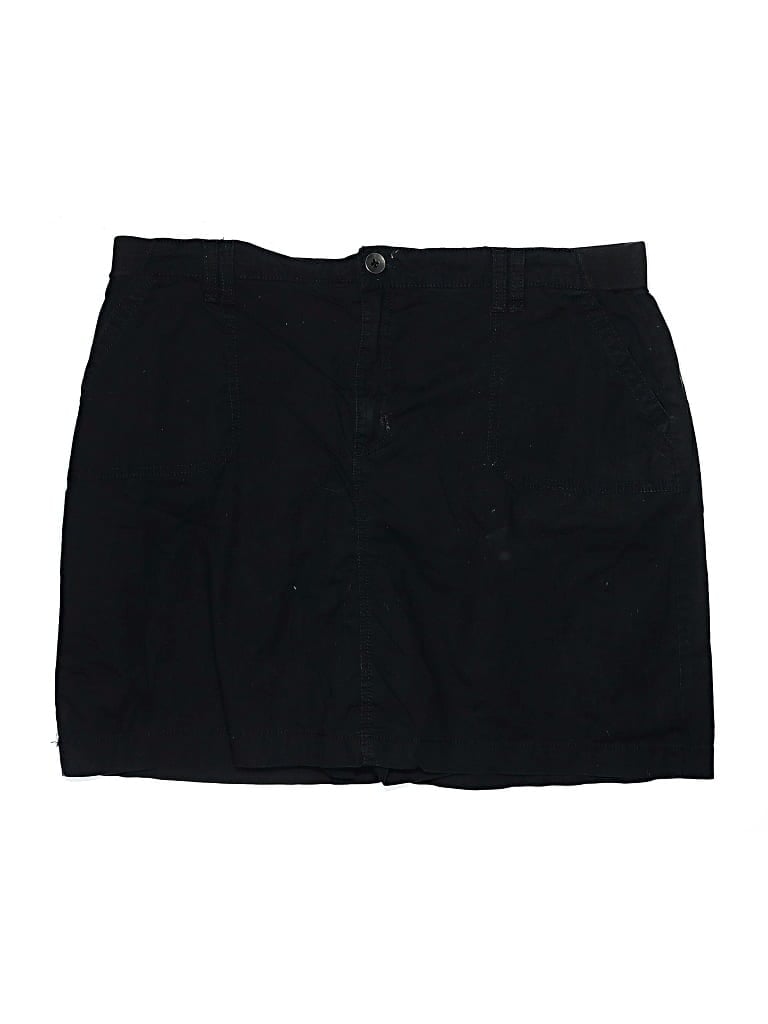 Pre-owned Croft & Barrow Skort In Black